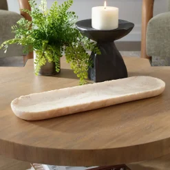 Scuplted Onyx Bowl In Natural