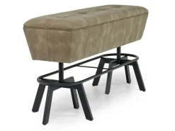 Sequoia Bar Height Dining Table, 4 Stool & Bench In Espresso