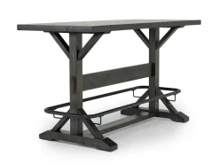 Sequoia Bar Height Dining Table & 4 Stools In Espresso