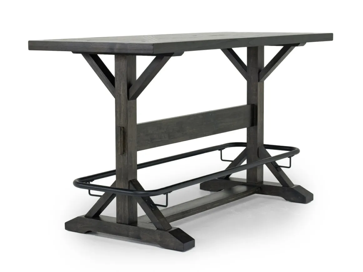 Sequoia Bar Height Dining Table & 4 Stools In Espresso