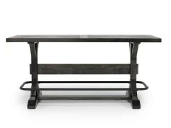 Sequoia Counter Height Dining Table & 6 Stools In Espresso