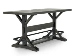 Sequoia Counter Height Dining Table & 4 Stools In Espresso