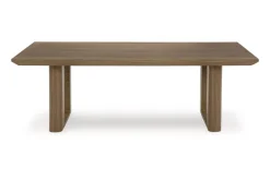 Serene Bay Outdoor Coffee Table In Dark Brown