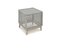 Seton Creek Outdoor End Table In Gray