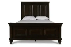 Sevilla Panel Bed In Walnut, Queen