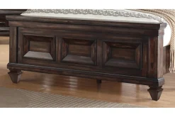 Sevilla Panel Bed In Walnut, Queen