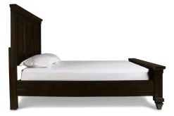 Sevilla Panel Bed In Walnut, Queen