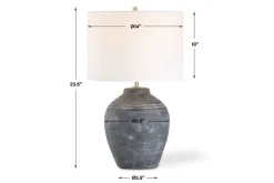 Shadowave Table Lamp In Black