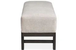 Shelby Dining Bench In Coffee Bean