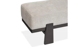 Shelby Pedestal Dining Table, 4 Side Chairs & Bench In Dark Brown