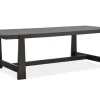 Shelby Trestle Dining Table In Coffee Bean