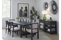 Shelby Trestle Dining Table In Coffee Bean