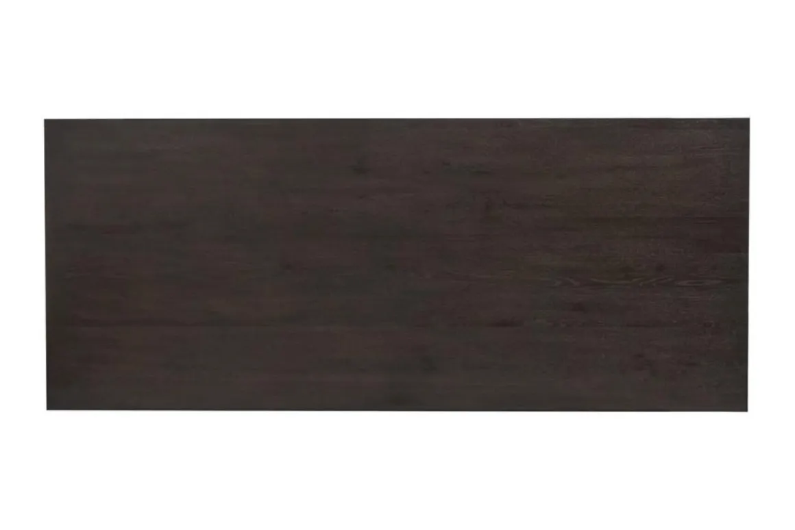 Shelby Trestle Dining Table, 4 Wood Back Chairs & Bench In Coffee Bean