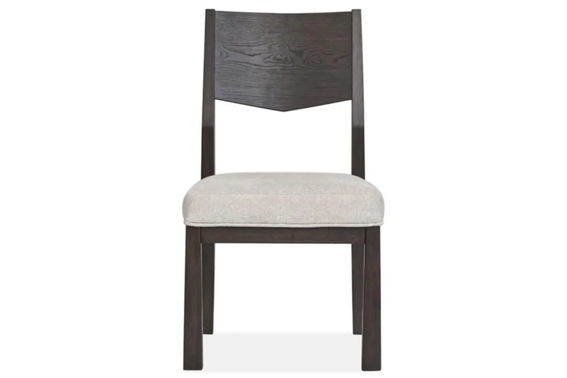 Shelby Trestle Dining Table, 4 Wood Back Chairs & Bench In Coffee Bean