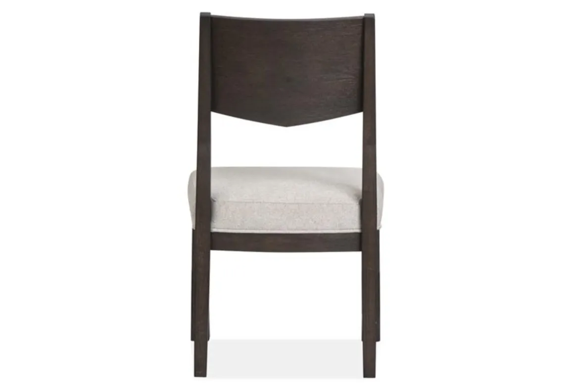 Shelby Trestle Dining Table, 4 Wood Back Chairs & Bench In Coffee Bean