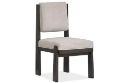 Shelby Trestle Dining Table, 4 Wood Back Chairs & Bench In Coffee Bean