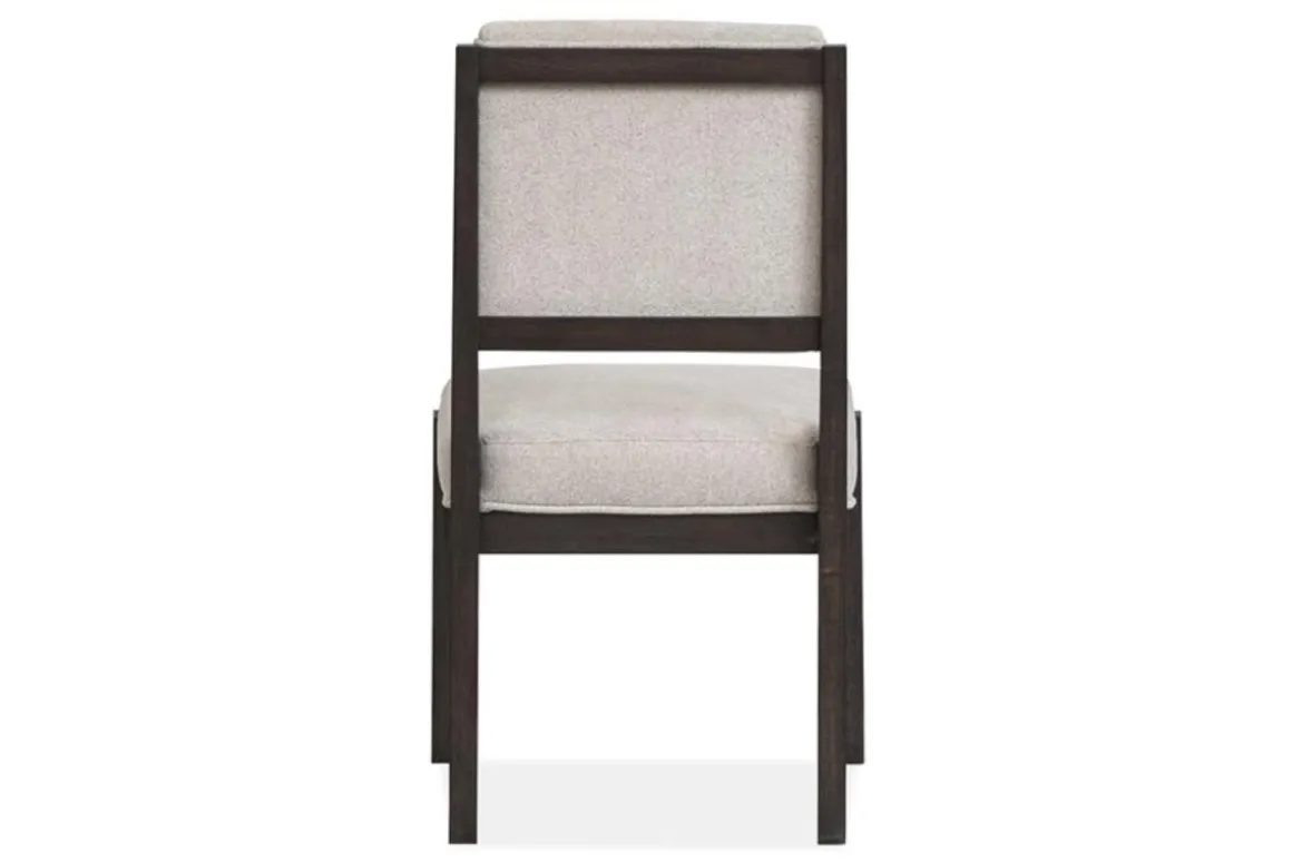 Shelby Trestle Dining Table, 4 Wood Back Chairs & Bench In Coffee Bean