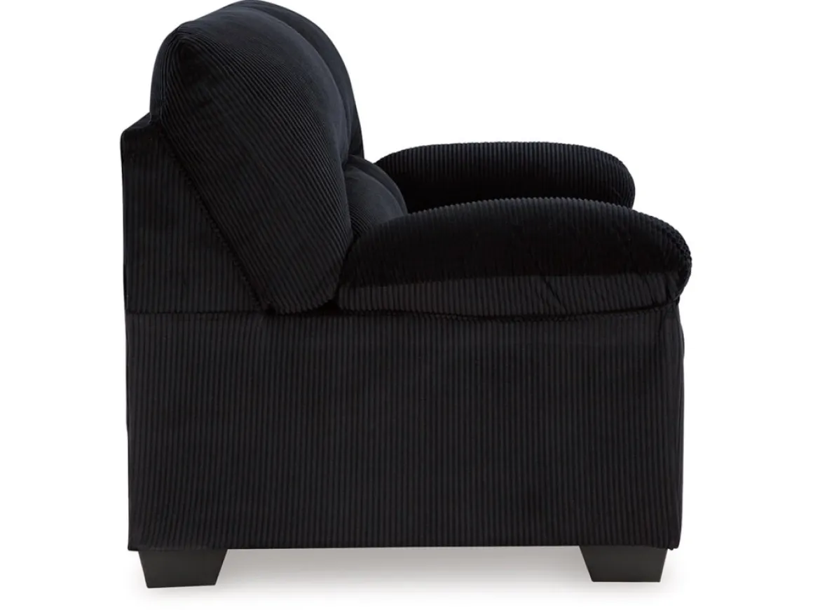 Simple Joy Loveseat In Onyx