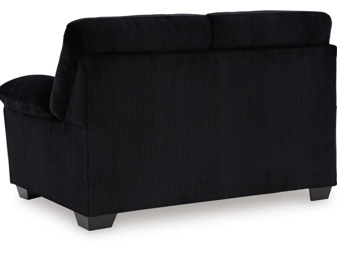 Simple Joy Loveseat In Onyx