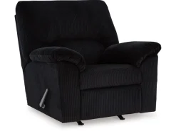 Simple Joy Rocker Recliner In Onyx