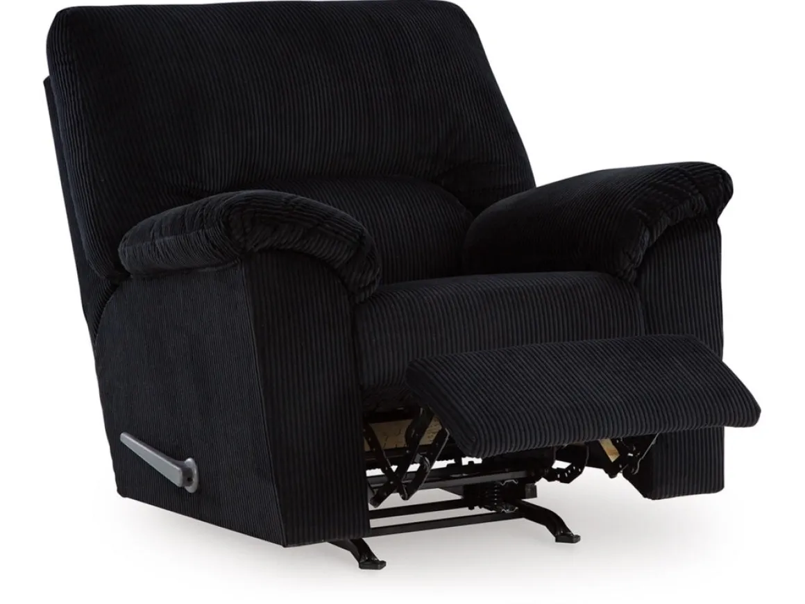 Simple Joy Rocker Recliner In Onyx