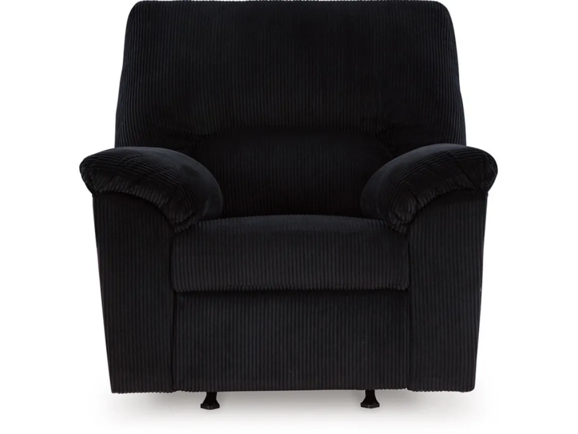 Simple Joy Rocker Recliner In Onyx