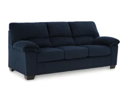 Simple Joy Sofa & Loveseat In Navy