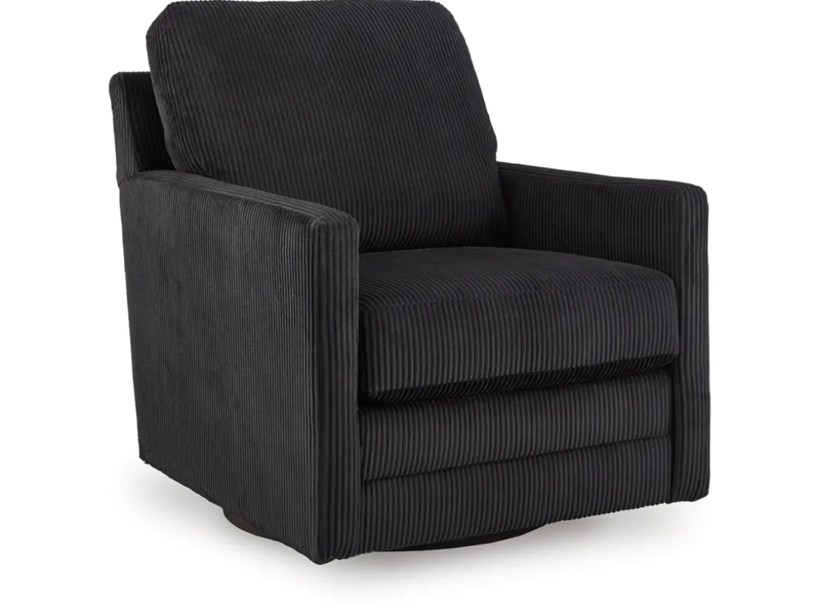 Simple Joy Swivel Chair In Sand