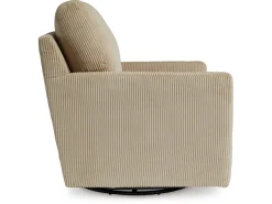 Simple Joy Swivel Chair In Sand