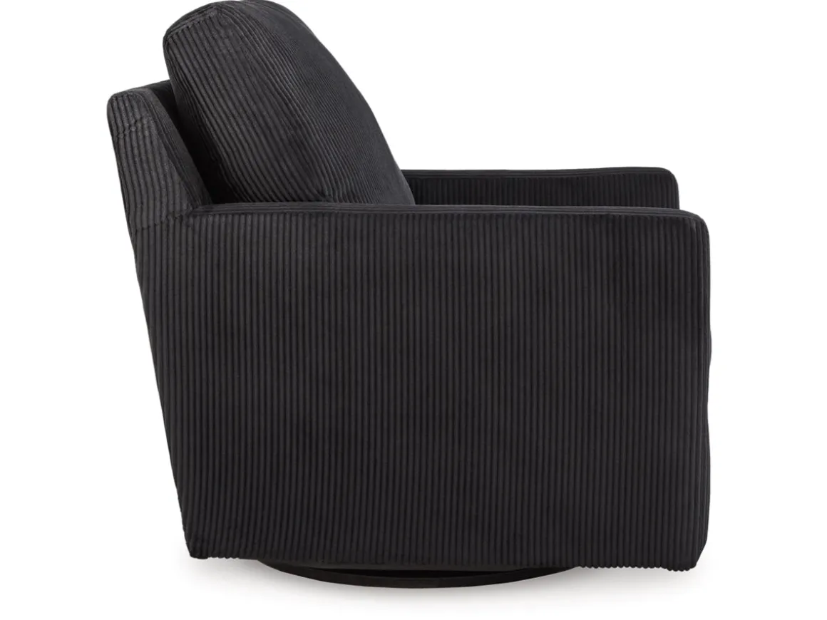 Simple Joy Swivel Chair In Sand