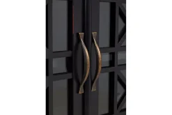 Skyy Chairside Table In Black