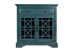 Skyy Media Console In Gray, 70 Inch