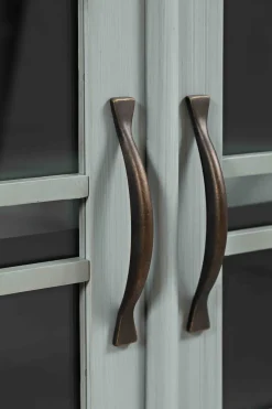 Skyy Media Console In Gray, 70 Inch