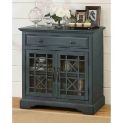 Skyy Media Console In Gray, 70 Inch