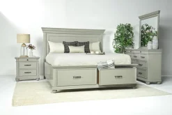 Slater Mirror In Gray