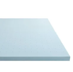 Sleepmor 3 Inch Gel Infused Ventilated Mattress Topper, Twin