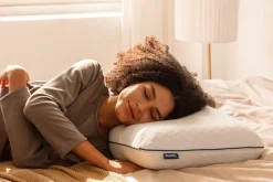 Sleepmor Gel Infused Memory Foam Pillow, Queen