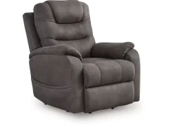 Snowfield 2 Power Lift Chair In Gunmetal