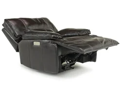 Sofia 3 Power Recliner In Brown Leather
