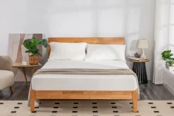 Soft Wash Sheets In White, Twin