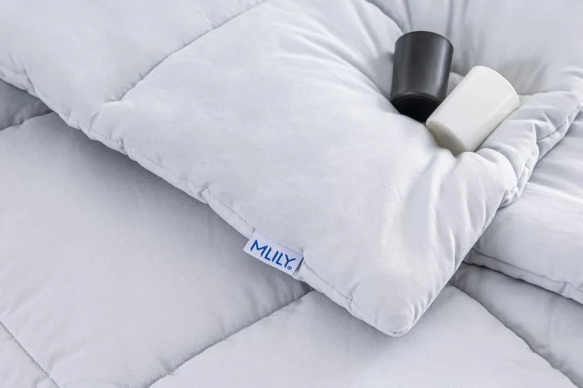 Soft Washed Down Alternative Comforter In Gray, Queen