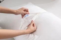 Soft Washed Down Alternative Comforter In Gray, Queen