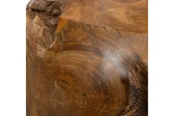 Sola Outdoor Round End Table In Natural