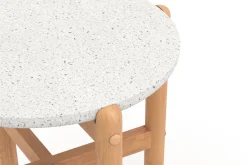 Solstice Outdoor End Table In Brown