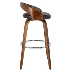 Sonia Counter Height Stool In Brown