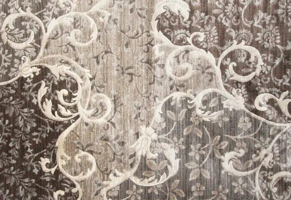 Sonoma Field Rug In Brown Wisps, 5’ X 8’