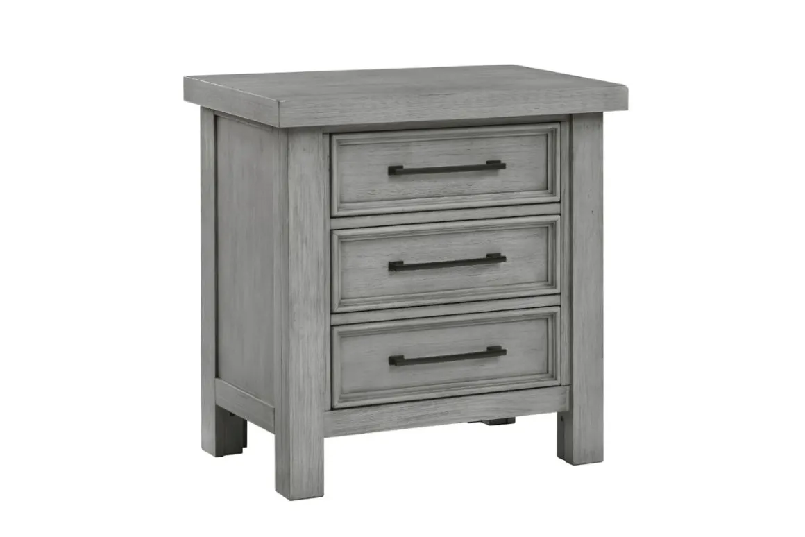 Sonora Nightstand In Antique Gray
