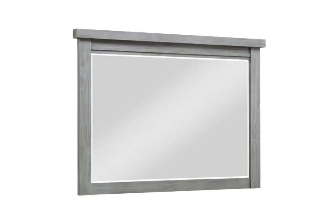 Sonora Sleigh Bed W/ Storage, Dresser, Mirror & Nightstand In Brown, Queen