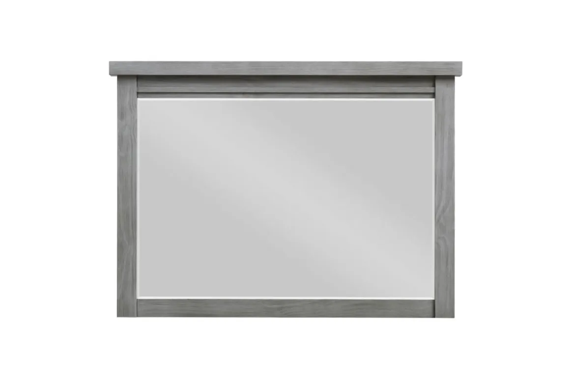 Sonora Sleigh Bed W/ Storage, Dresser, Mirror & Nightstand In Brown, Queen