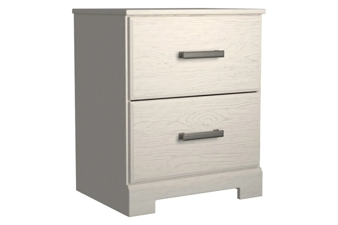 Stelsie Nightstand In Dark Charcoal